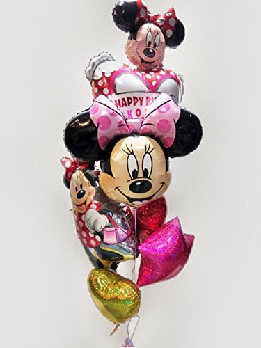 Amazon 花助 ディズニーキャラクター ミニーマウス入りバルーンタワー 円 花器 インテリアボウル オンライン通販