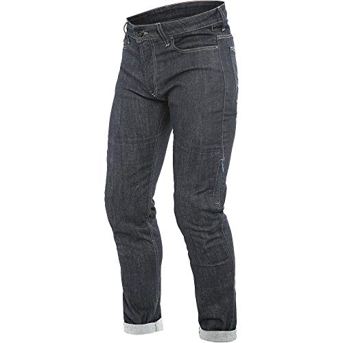 Dainese Denim Slim Motorrad Textilhose (Dark Blue,36)