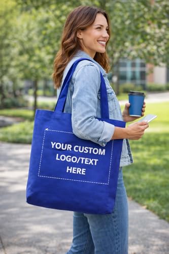 4SignsPlus Custom Tote Bags 10–100 Pack