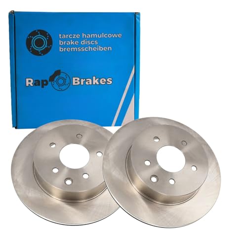 2X RAP Brakes Bremsscheiben 292mm Belüftet hinten