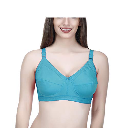Image of Elina Women's Hosiery Non-Padded Wire Free Regular Bra