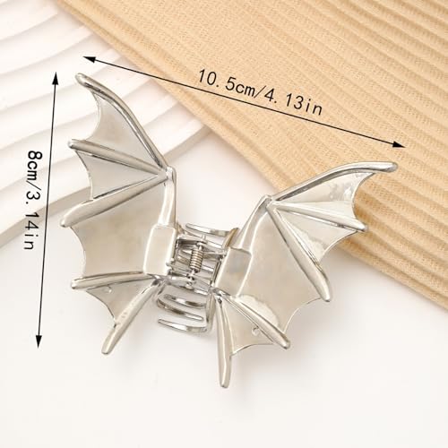Pinzas para cabello con diseño de murciélago Halloween 2 pcs miniatura 7