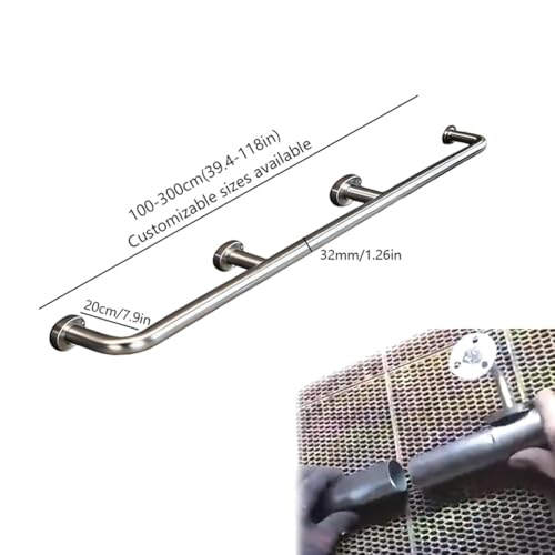 Kit de rail en acier inoxydable pour îlot de cuisine bar et comptoir