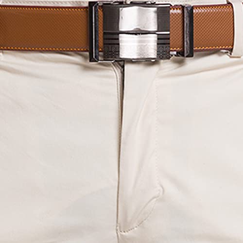 Image of Park Avenue Men's Cotton Blend Solid Pattern Super Slim Fit Flat Front Formal Chinos
