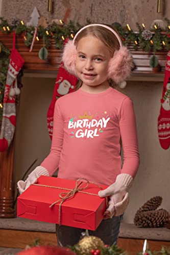 Image of Birthday Girl Shirt Crown 1st First 2nd Two 3rd 4th 5th Toddler Birthday Outfit
