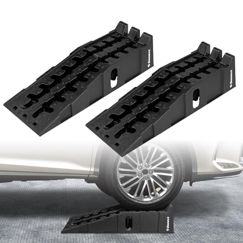 【トミちゃん】 カースロープ　Donext ハイリフト　17cm Amazon | Donext カースロープ 2個セット 7t高耐荷重 ハイリフト