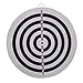 MOTUZP Flocking Dart Board Set Double Sided Flocking Dartboard 18in Dart Board Game Set with 6 Dart Target Metal Pins Accessory