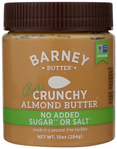 Barney Butter, Bare Almond Butter, Crunchy, 10 oz (284 g)(pack