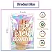 20 Pcs I Do Crew Recovery Kit Bags—Pre-Printed Holographic Resealable Bags(Without Self-Care Kits),Ideal for Bachelorette Party Favors and Birthday Hangover Kits(5