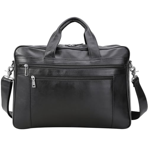 Portable Business Bag Business Computer Bag Large Capacity Single Shoulder Crossbody Briefcase
