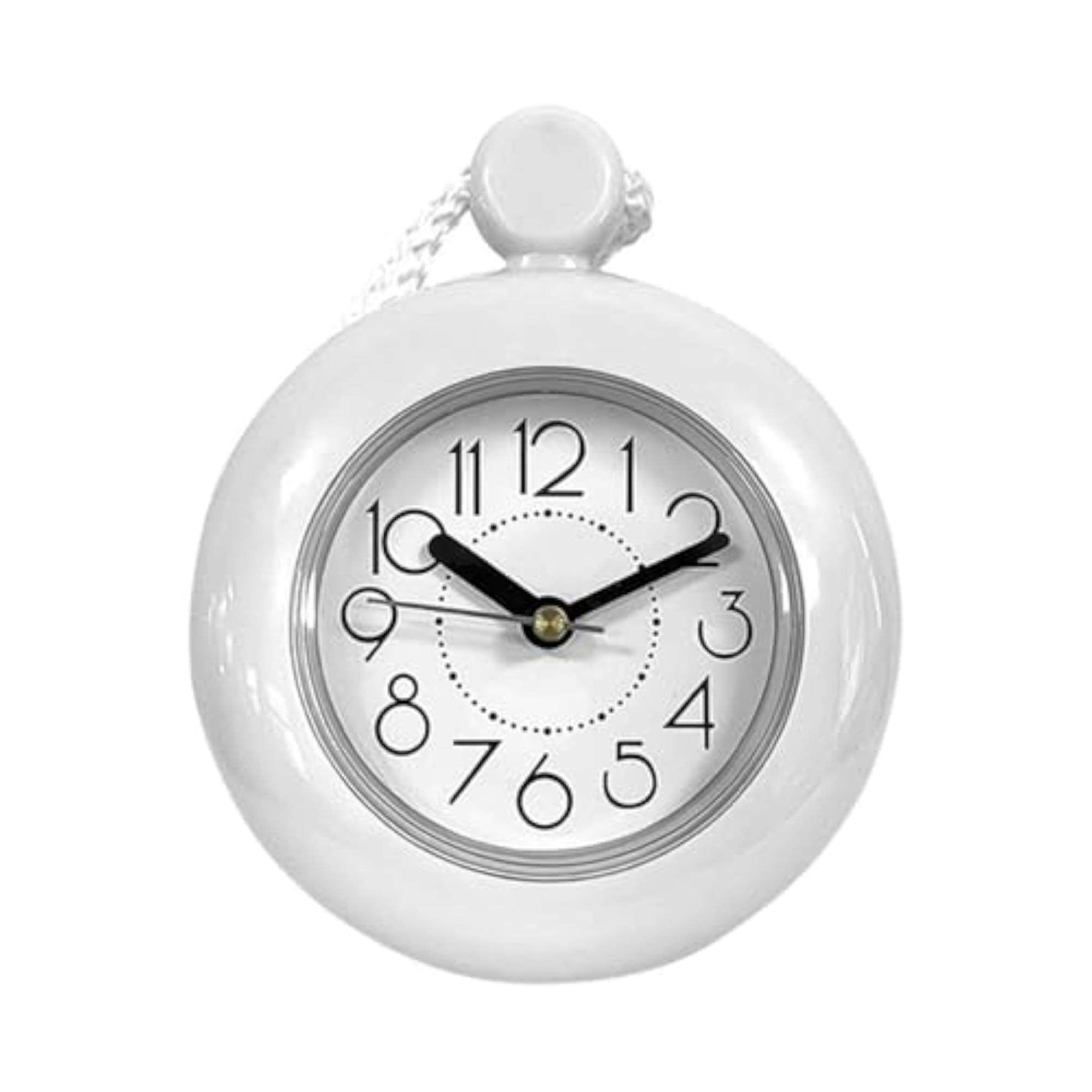 Bathroom Shower Clock Decor Timer with Rope for Spa Dorm