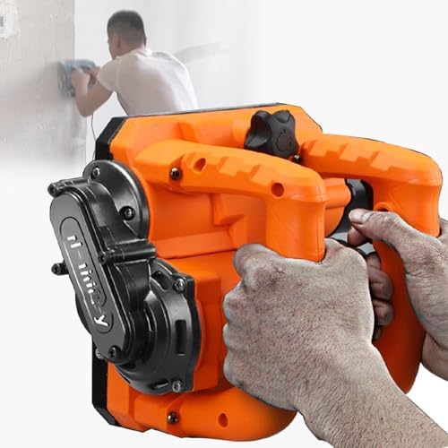 Electric Wall Planer 6800W, Adjustable Depth Concrete Scraper Machine, Powerful Wall Planning Tool for Indoor/Outdoor Use, Efficient Wall Surface Finishing