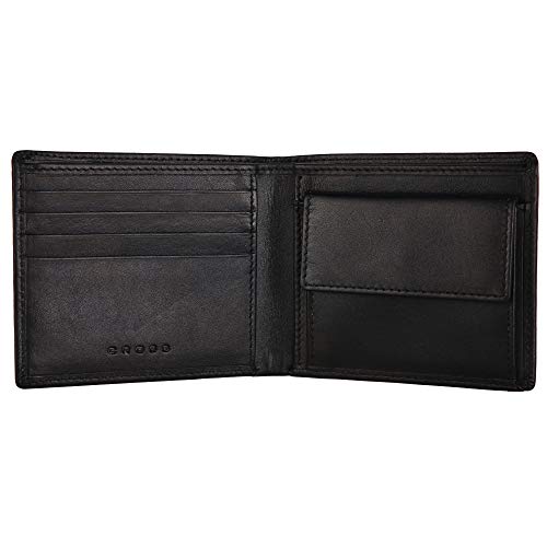 Cross Black Men's Wallet Stylish Genuine Leather Wallets for Men Latest Gents Purse with Money Coin and Card Holder Compartment (AC1458072_1-1) 4 41Q A3HPz7L