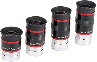 Svbony kit de 4 oculaires 6, 9, 15 et 20 mm grand champ
