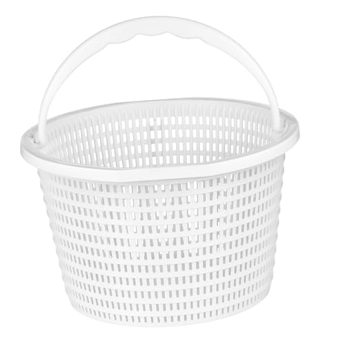 Homoyoyo Cesta de Filtro para Piscina Grande Compatible Cesta Antiobstrucción Abs Reutilizable para Skimmer Recolector Residuos para Piscinas Desmontables y Depuradoras