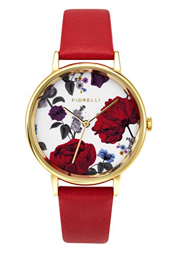 Fiorelli Reloj Analógico para Mujer de Cuarzo con Correa en PU FO043R