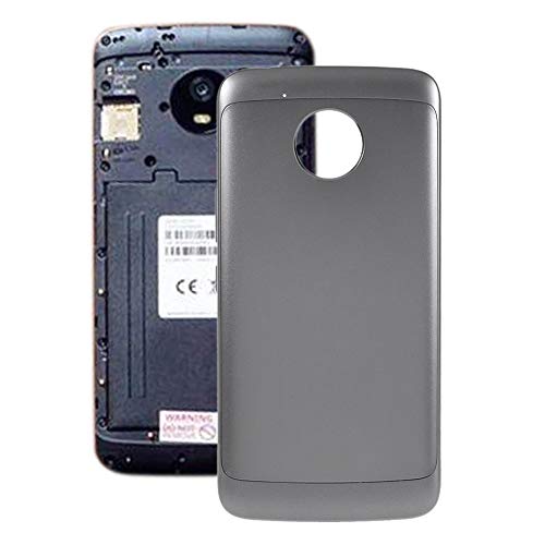 Coque Moto E4 Plus Motorola de rechange grise pour remplacer un capot arrière cassé ou rayé