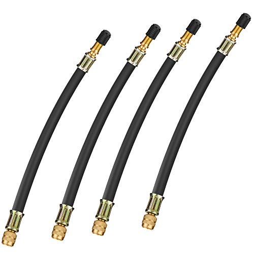 Mellbree 4pcs Valve Stem Extenders, 8.25 Inch Flexible...