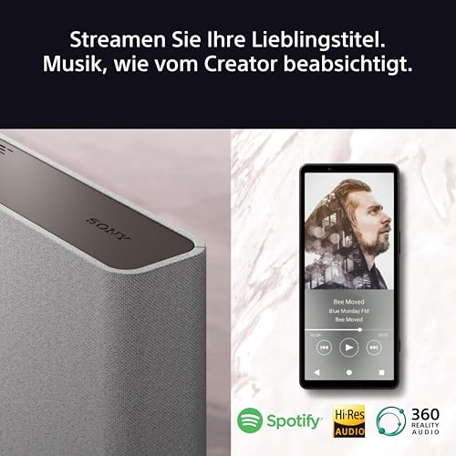 Sony BRAVIA Theatre Quad - Home Entertainment-System mit Vier kabellosen Lautsprechern, 360 Spatial Sound Mapping, Klangfeldoptimierung, 3-Wege-Lautsprecher, Dolby Atmos/DTS:X