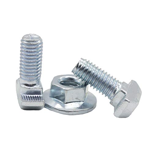Pack of 10 hammer screws M8 x 20, for nut 8, steel 8.8, galvanised, 10 Stk 8.18.08.M8X20
