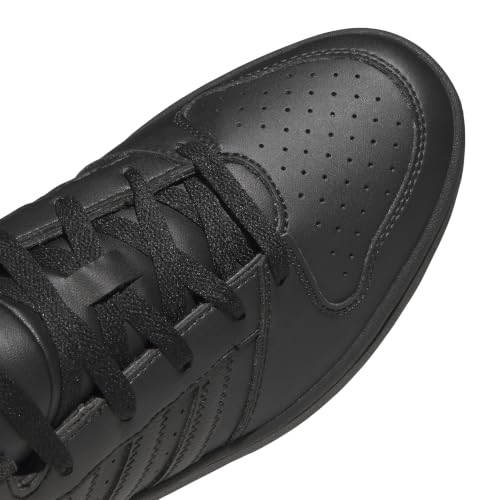 Image of adidas Mens Hoops Mid Classic Sneakers Shoes Casual - Black