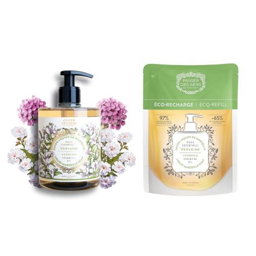 Image of Panier des Sens Lemon Verbena Liquid Hand Soap, 33.8 fl oz