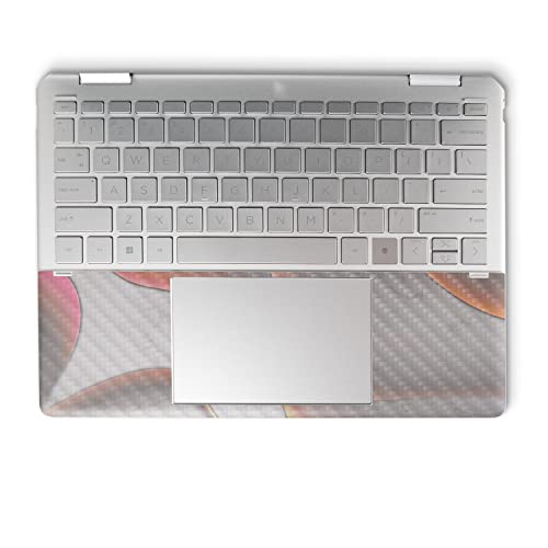 Image of MightySkins Carbon Fiber Skin Compatible with HP Spectre x360 14 inch (2022) Full Wrap Kit - Bubble Marble | Protective, Durable Textured Carbon Fiber Finish | Easy to Apply | Made in The USA