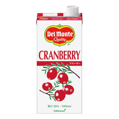 Del Monte クランベリー30% 1L×2本