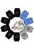 Hocaies Rodilleras Bebe Gateo Unisex Protectores de Rodillas Antisdeslizantes Algodón. (5 Pares)