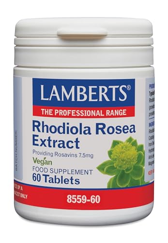 Lamberts Rhodiola Rosea 3125mg - 60 Tabletas