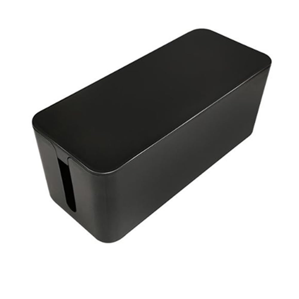 Amazon | Raatel ケーブルボックス 木製 黒 ケーブルホルダー 収納 