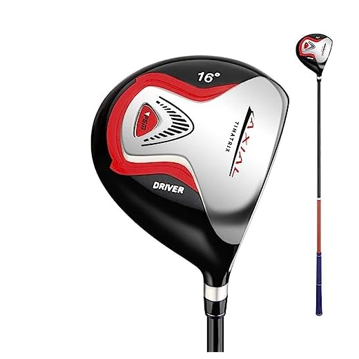 Golf Mallet Putter with Carbon Shaft for Kids 3-12 Year- #1 Golf Club Wood for Boys and Girls, Golf Driver (9-12Y,#1 Wood for Boys)