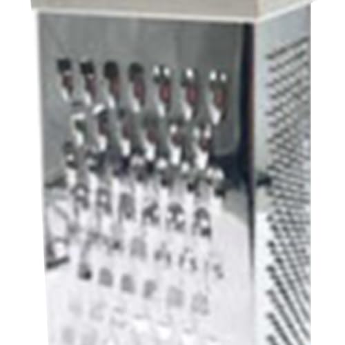 Rallador de caja 4 caras acero inoxidable 23 cm miniatura 6