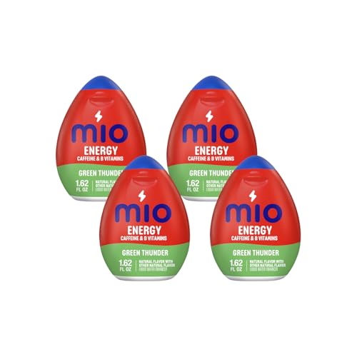Image of Mio Energy Liquid Water Enhancer, Green Thunder, 1.62 OZ (Pack of 4)