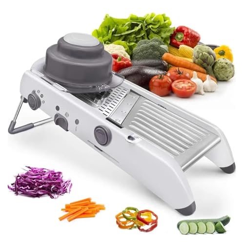 Mandolina ajustable 18 en 1 cortadora de vegetales miniatura 2