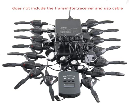 EXMAX ATG-C16 USB 16 Puertos Multi-Función Cargador USB Estación de Carga Rápida para Sistema de Guia Turística Inalámbrica ATG-100T EX-100 miniatura 6