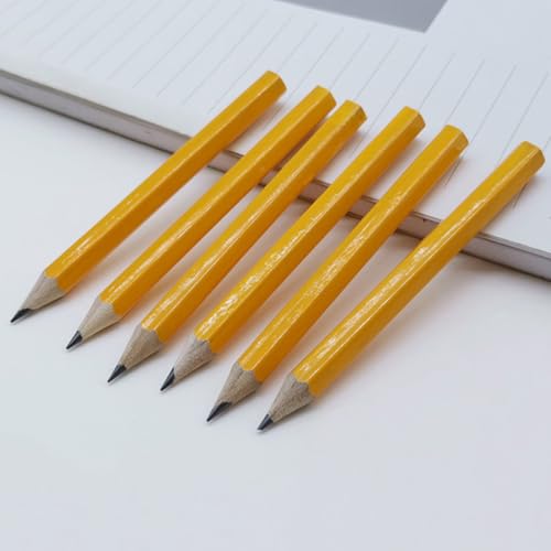 50 lápices hexagonales pequeños para dibujo y escritura miniatura 3