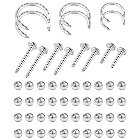LAURITAMI Surgical Steel Cartilage Earrings Set Cover