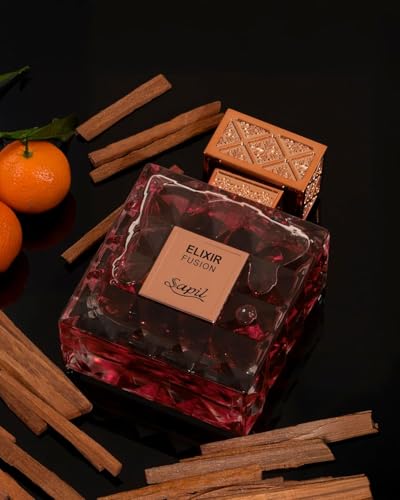 Sapil Elixir Fusion Unisex Eau De Parfum – Floral Fruity Blend with Biscuit, Vanilla & Cinnamon – Long-Lasting Luxury Niche Perfume for Men & Women – 3.38 oz - Image 6