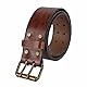 TOURBON Deluxe Rindsleder Gürtel für DIY Werkstatt Werkzeugtasche Western Cowboy Herren Gurt