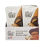 Theo Chocolate Organic Dark Chocolate Peanut Butter Cups, 12 Pack | Vegan, Fair Trade Theo Chocolate Organic Dark Chocolate Peanut Butter Cups, 12 Pack | Vegan, Fair Trade
