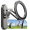 JOYROOM Upgraded Magnetic Golf Cart Phone Holder, [Tri-fold+All Alloy] Golf Gifts for Men Him Golfers dad, 2026 Golf Cart Accessories Compatible with MagSafe iPhone 17-12 for Club Car, EZGO, Yamaha