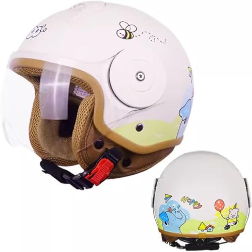 Koliyn DOT Approved Kids Motorcycle Half Helmet for 2-14...