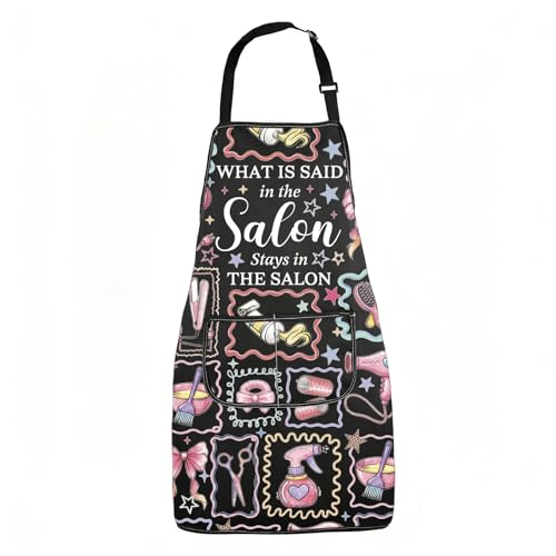 Tablier de coiffeur humour cadeau original pour salon