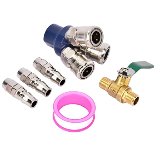 Acoplador De Salida Triple Para Neumática Industrial Conector Rápido Distribuidor Accesorios Metálicos Para Bombas Aire Y Herramientas Eléctricas Conector Aire Triple Tipo C