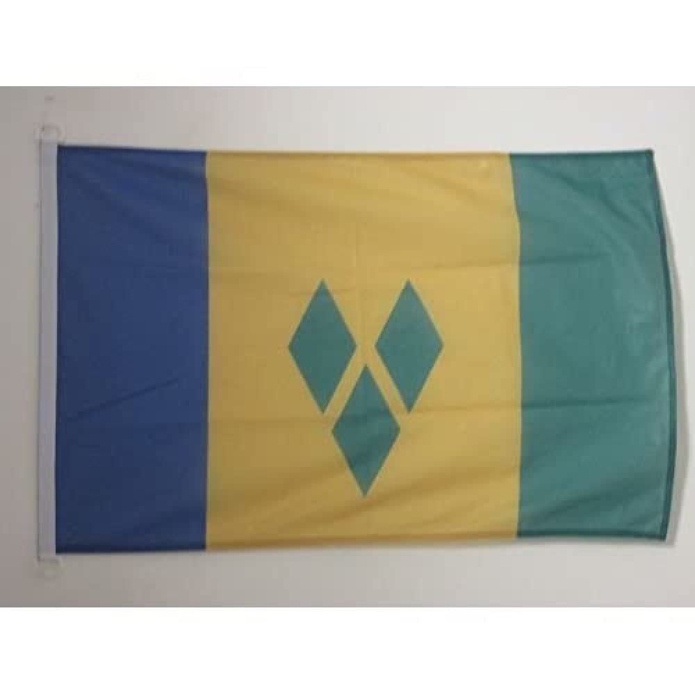 AZ FLAG Bandera Nautica de España Sin Armas 45x30 cm - Pabellón de Conveniencia Española Sin Escudo 30 x 45 Cm, Bandera de Barco con anillas — view 89