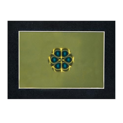 Image of 4 x 6 Inch Magnetic Field Viewing Film, Magnetic Field Viewer, Magnetic Flux Display, Magnet Pattern Detector, Scientific Project Teaching, Automatic and Reusable Recovery
