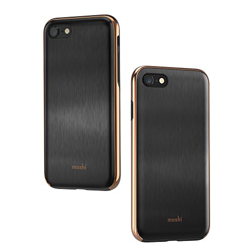 Preisvergleich Produktbild Moshi 99MO088203 iGlaze Schutzhülle für iPhone 8 / 7 Armour Schwarz