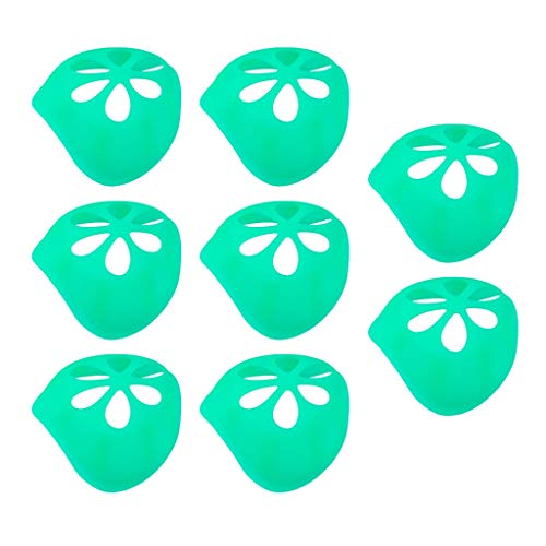 Preisvergleich Produktbild 8 Stück Staubmasken Atemschutzmasken Masken Bracket Protection, Maskenhalterung Breathing Filtermaske Gesichtsmasken Staub-Maske Holder für Nose and Mouth Mundschutz Support (Grün)