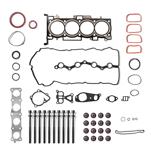 Image of Cylinder Head Gasket Set for Hyundai /Kia 2.4L HS54741B CS26333-1 | Fits 2011-2015 Santa Fe /Sonata /Tucson & Optima /Sorento /Sportage 2.4L; OEM#ES72465-1; MLS steel; complete set with bolts